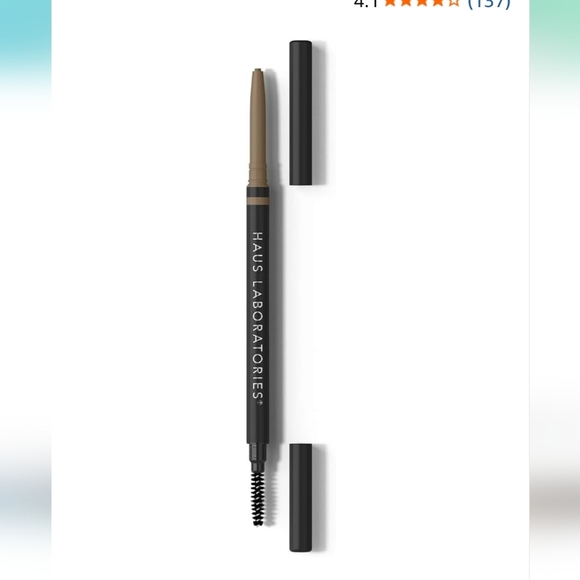 Haus Laboratories By Lady Gaga The Edge Precision Brow Pencil: Taupe Brown, NIB - Picture 4 of 8